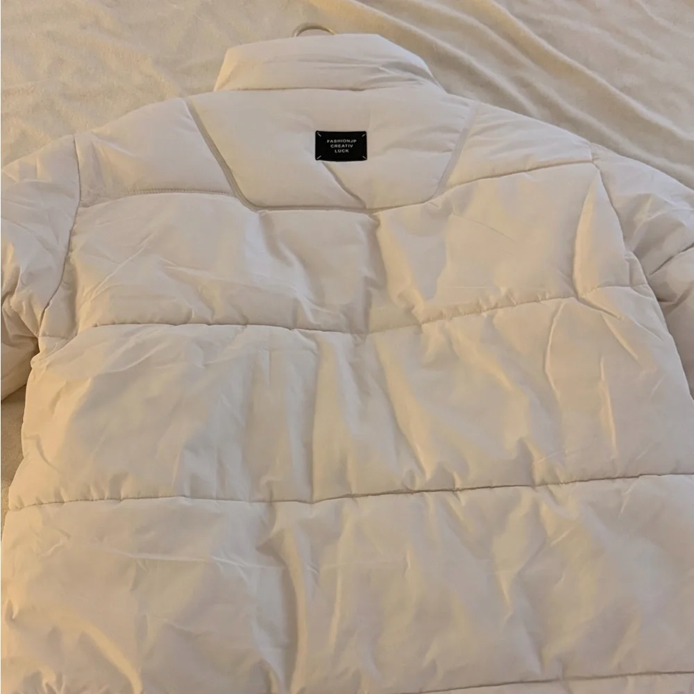 Prada Cream Puffer coat - Picture 6 of 6